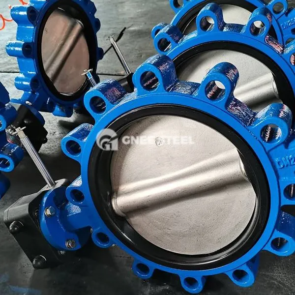 Ketaus lukštų drugelių vožtuvai