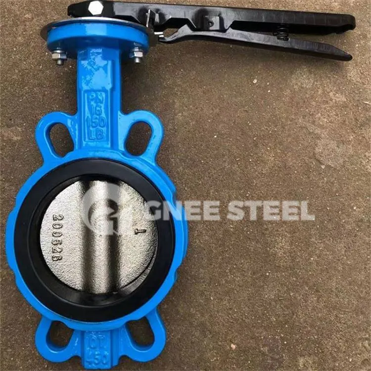 Ketaus vaflių drugelio vožtuvas