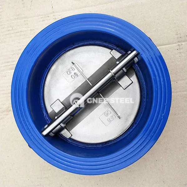 CI vaflinio tipo patikrinimo vožtuvas