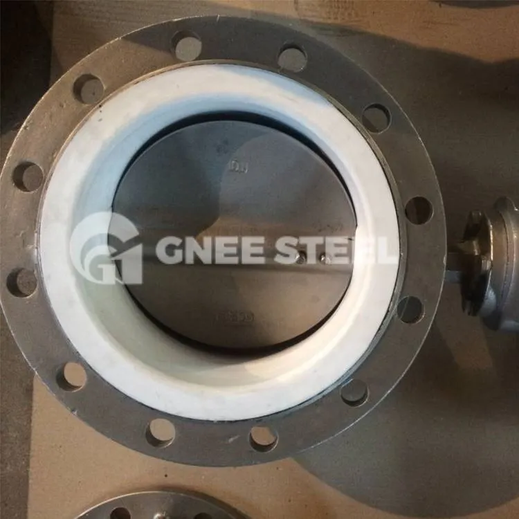 Dvigubo poslinkio ketaus drugelio vožtuvas