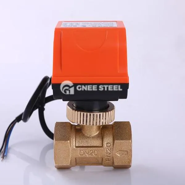 Elektriniai 2 krypčių rutuliniai vožtuvai