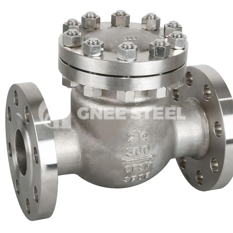 Flanšinis galinis atbulinis vožtuvas