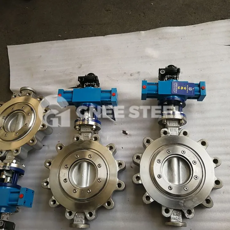 Didelio našumo antgalio tipo drugelio vožtuvas