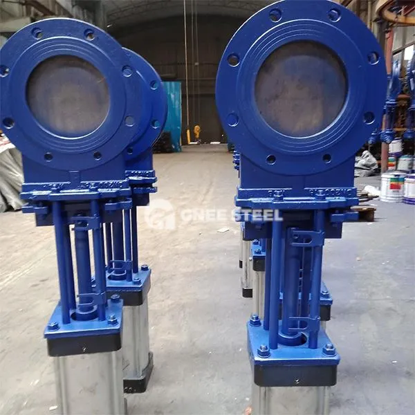 Aukšto slėgio peilio vartų vožtuvas