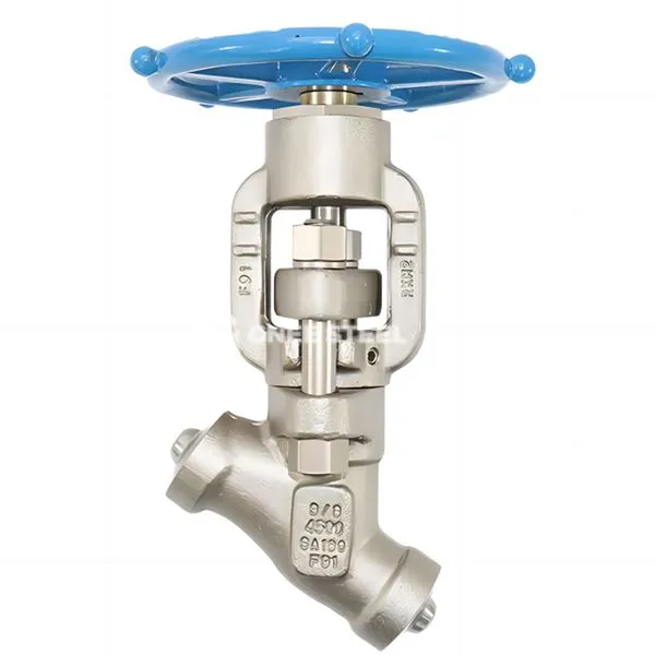 Aukšto slėgio y tipo gaublio vožtuvas