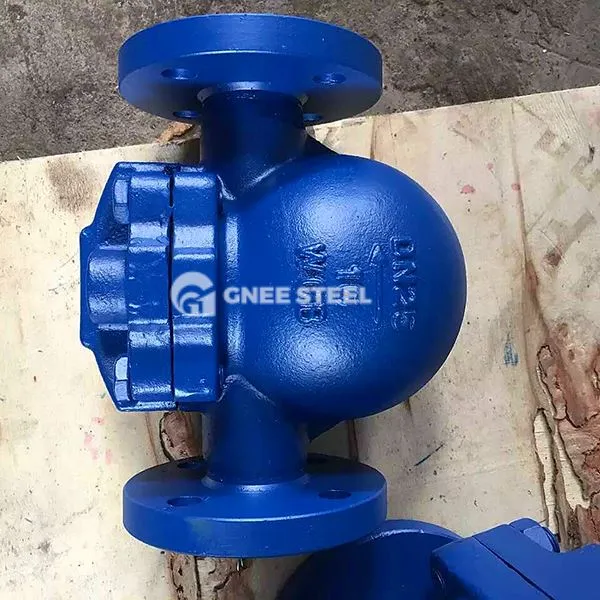 Svirtis valdomas rutulinis vožtuvas