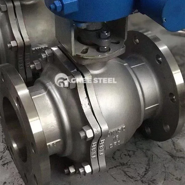 Metalo rutulio aukštos temperatūros rutulio vožtuvas