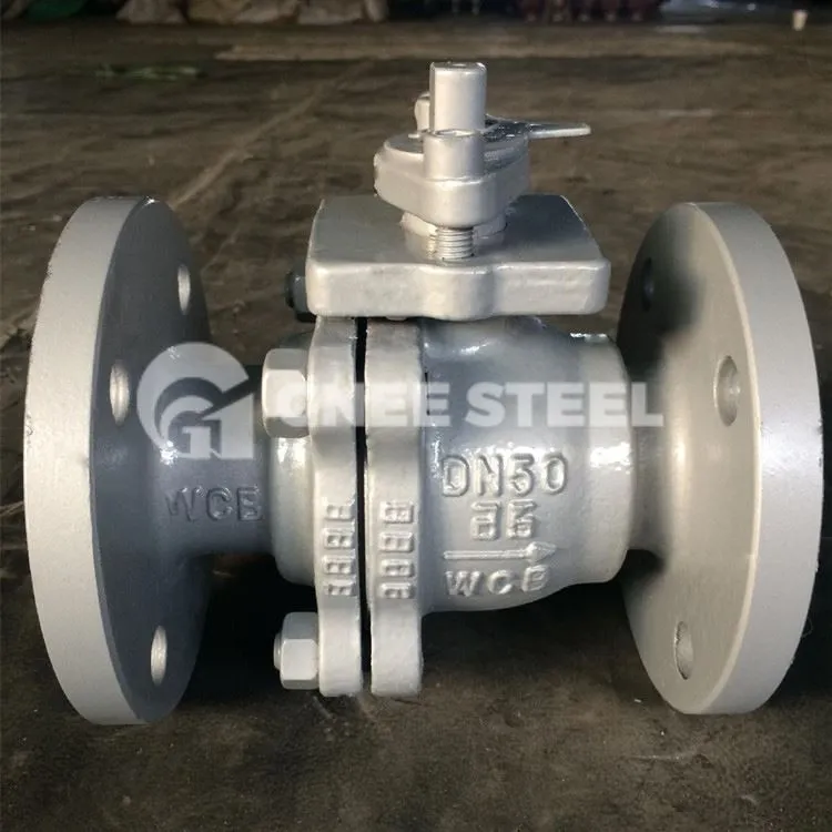 Metaliniai flanšiniai rutuliniai vožtuvai