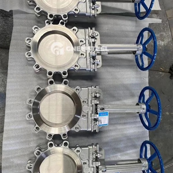 Metalinė sėdinčių peilių vartų vožtuvas