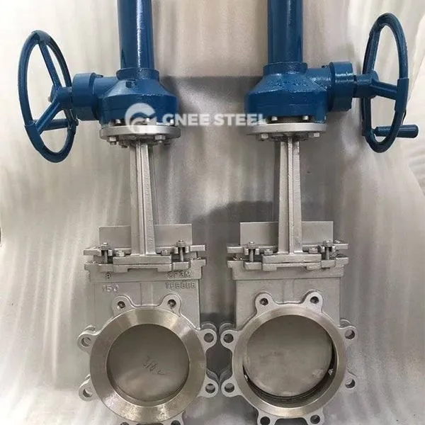 Atsparus sėdintis peilio vartų vožtuvas