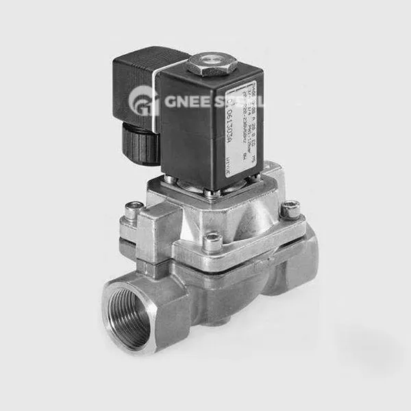 Solenoidas valdomas rutulinis vožtuvas