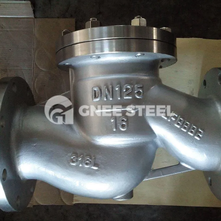 Svyravimo tipo atbulinis vožtuvas