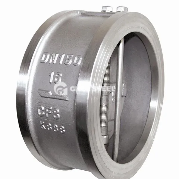 Vaflių tipo patikrinimo vožtuvas